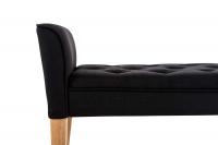 Chaiselongue Cleopatra, antik-hell schwarz 