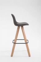 Barhocker Franklin Stoff Square Natura (eiche) dunkelgrau Barhocker Franklin Stoff Square Natura (eiche) dunkelgrau