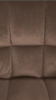 Barhocker Damaso W Samt braun 