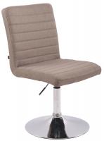 Stuhl Elvas Stoff taupe