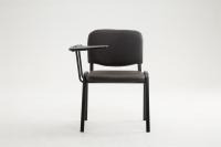 Stuhl Ken mit Klapptisch Kunstleder braun Stuhl Ken mit Klapptisch Kunstleder braun