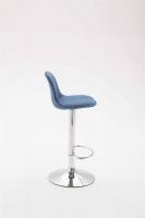 Barhocker Kiel Stoff blau 