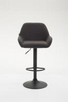 Barhocker Braga Stoff dunkelgrau Barhocker Braga Stoff dunkelgrau