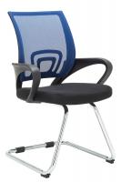 Besucherstuhl Eureka blau 