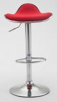 2er Set Barhocker Shanghai Stoff rot 2er Set Barhocker Shanghai Stoff rot