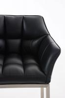Barhocker Damaso E mit 4-Fuß Gestell schwarz Barhocker Damaso E mit 4-Fuß Gestell schwarz