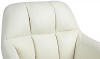 Barhocker Natoma Stoff schwarz creme 