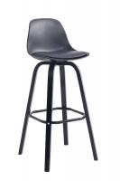 Barhocker Avika Kunstleder Schwarz schwarz Barhocker Avika Kunstleder Schwarz schwarz