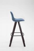 Barhocker Franklin Stoff Square Cappuccino (eiche) blau Barhocker Franklin Stoff Square Cappuccino (eiche) blau