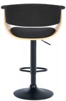 2er Set Barhocker Vestal Stoff natura/schwarz 2er Set Barhocker Vestal Stoff natura/schwarz