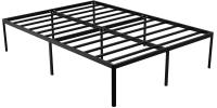 Metallbett Hamlin 200x140x41 cm schwarz 