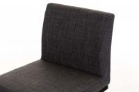 Barhocker Panama B Stoff dunkelgrau 