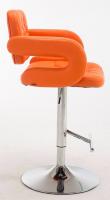 2er Set Barhocker Dublin orange 2er Set Barhocker Dublin orange