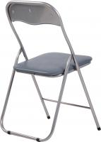 Klappstuhl Felix grau/silber Klappstuhl Felix grau/silber