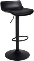 2er Set Barhocker Aveiro Kunstleder schwarz 
