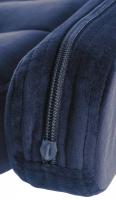 Barhocker Dublin Samt chrom blau Barhocker Dublin Samt chrom blau