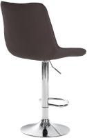 2er Set Barhocker Toni Stoff chrom taupe 2er Set Barhocker Toni Stoff chrom taupe