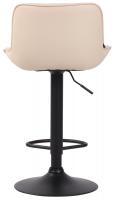 2er Set Barhocker Lentini Kunstleder schwarz creme 2er Set Barhocker Lentini Kunstleder schwarz creme