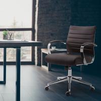 Bürostuhl Oakland Kunstleder braun Bürostuhl Oakland Kunstleder braun