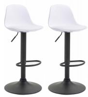 2er Set Barhocker Kiel Kunststoff schwarz weiß 2er Set Barhocker Kiel Kunststoff schwarz weiß