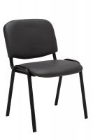 4er Set Besucherstuhl Ken Kunstleder grau 4er Set Besucherstuhl Ken Kunstleder grau