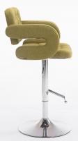 2er Set Barhocker Dublin Stoff grün 