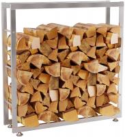 Kaminholzständer Keri V2 25x100x100 cm edelstahl Kaminholzständer Keri V2 25x100x100 cm edelstahl