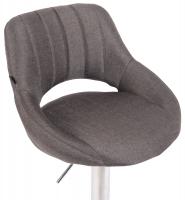 2er Set Barhocker Milet Stoff C dunkelgrau 2er Set Barhocker Milet Stoff C dunkelgrau