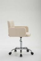 Arbeitshocker Los Angeles Kunstleder creme 