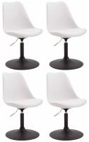 4er Set Esszimmerstühle Maverick B Kunststoff weiß 4er Set Esszimmerstühle Maverick B Kunststoff weiß