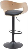 2er Set Barhocker Kingston B Kunstleder natura/schwarz 2er Set Barhocker Kingston B Kunstleder natura/schwarz
