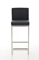 2er Set Barhocker Paros Kunstleder schwarz 2er Set Barhocker Paros Kunstleder schwarz