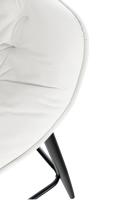 Barhocker Gibson 76 Samt cremeweiß 