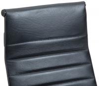 Bürostuhl Kolumbus Echtleder schwarz/schwarz Bürostuhl Kolumbus Echtleder schwarz/schwarz
