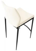 Barhocker Matola Kunstleder schwarz creme 