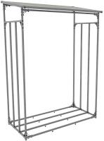 Kaminholzunterstand Ruston anthrazit Aluminium L Kaminholzunterstand Ruston anthrazit Aluminium L