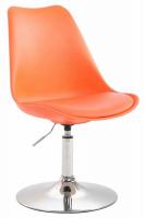 4er Set Esszimmerstühle Maverick C Kunststoff orange 