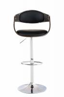 Barhocker Kingston schwarz/grau 