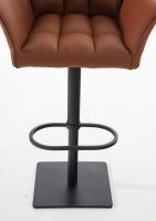 2er Set Barhocker Damaso Kunstleder schwarz hellbraun 2er Set Barhocker Damaso Kunstleder schwarz hellbraun