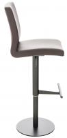 2er Set Barhocker Cadiz Kunstleder schwarz braun 2er Set Barhocker Cadiz Kunstleder schwarz braun
