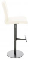 2er Set Barhocker Cadiz Kunstleder schwarz creme 2er Set Barhocker Cadiz Kunstleder schwarz creme