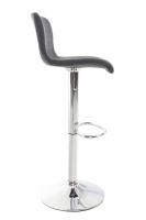 Barhocker Hoover Stoff dunkelgrau Barhocker Hoover Stoff dunkelgrau