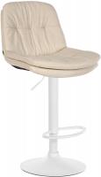 Barhocker Laurel Stoff weiß creme Barhocker Laurel Stoff weiß creme