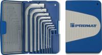 Winkelschraubendrehersatz 9-tlg.Klappkassette SW 1,5-10mm kurz S2-Stahl PROMAT Winkelschraubendrehersatz 9-tlg.Klappkassette SW 1,5-10mm kurz S2-Stahl PROMAT