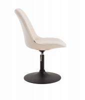 4er Set Esszimmerstühle Maverick B Kunstleder creme 