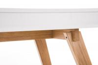Schreibtisch Porto 140 cm weiß 