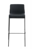 2er Set Barhocker Hoover Stoff 4-Fuß Gestell schwarz dunkelgrau 2er Set Barhocker Hoover Stoff 4-Fuß Gestell schwarz dunkelgrau