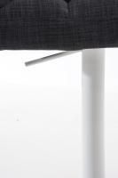 Barhocker Damaso W Stoff dunkelgrau Barhocker Damaso W Stoff dunkelgrau