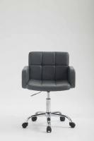 Arbeitshocker Los Angeles Kunstleder grau 
