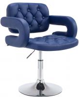 Lounger Dublin Kunstleder blau